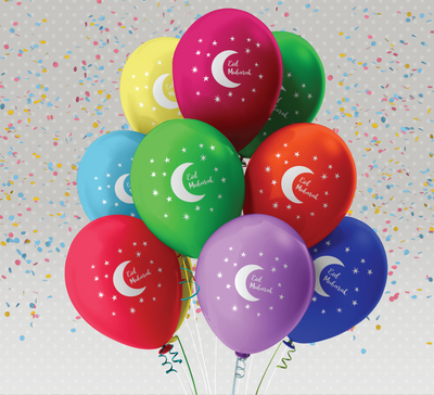 Eid Mubarak Balloons Party Supplies Eid Decorations | Salaam Cards