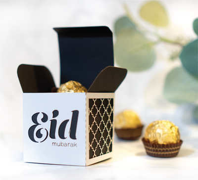 Eid Mubarak Favor Boxes | Salaam Cards | Party Supplies