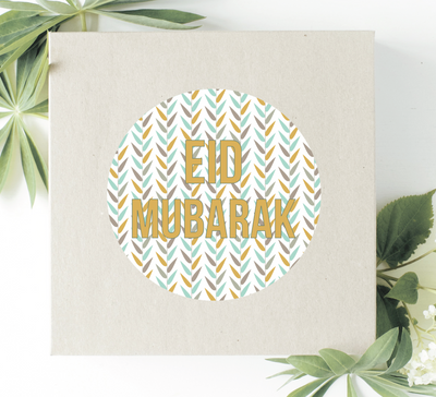 Eid Mubarak Stickers | Salaam Cards | Party Supplies