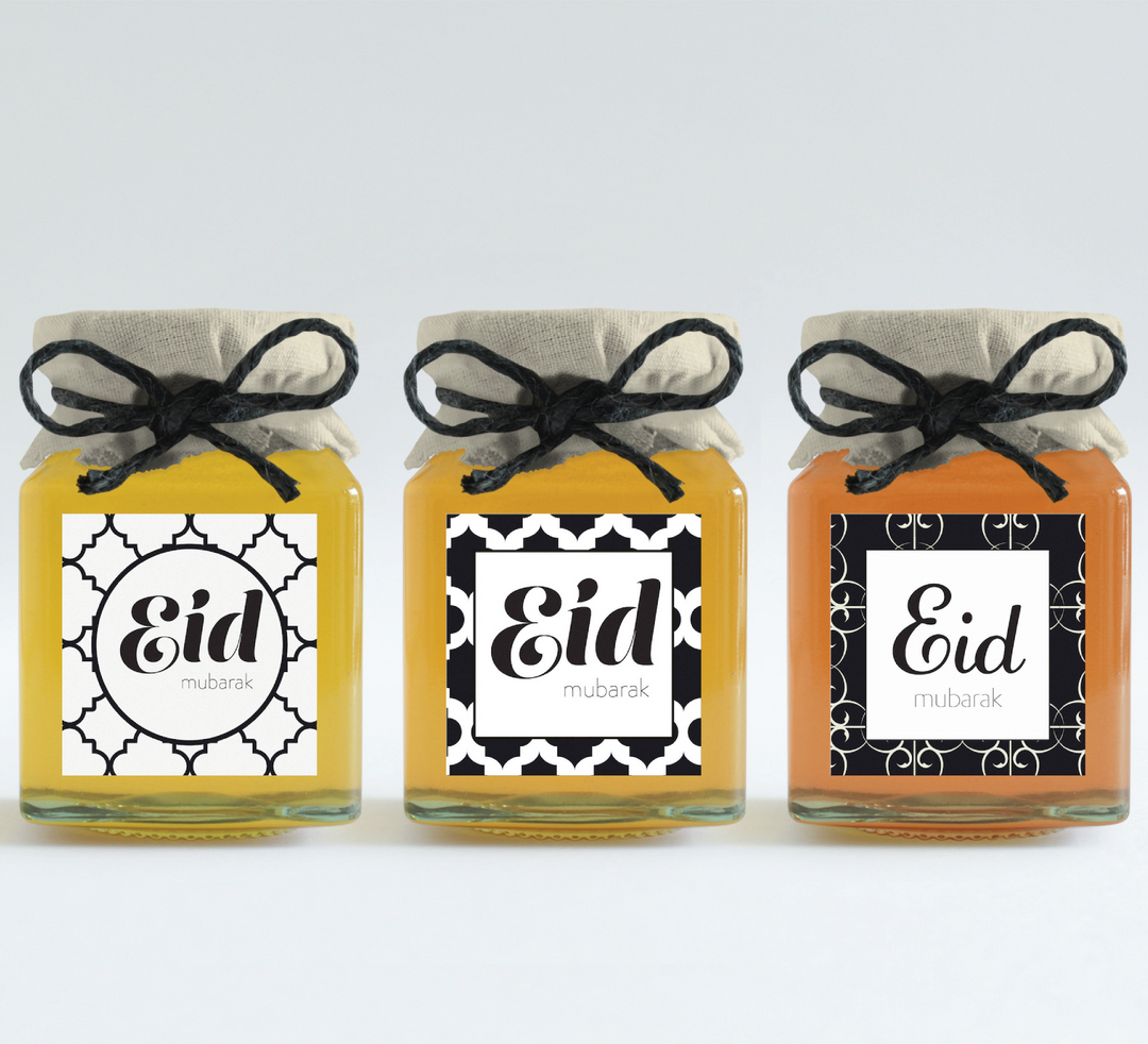 24 Ramadan & Eid Aufkleber – 4 Cm Runde Islamische Aufkleber In 12 Stilen Für Party-Deko Für Kinder & Erwachsene