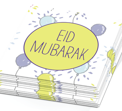 Eid Mubarak Stickers | Salaam Cards | Party Supplies