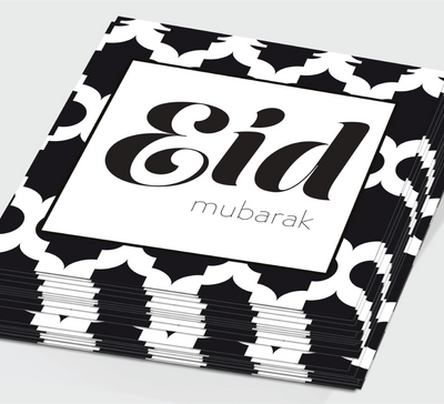 Eid Mubarak Stickers | Salaam Cards | Party Supplies