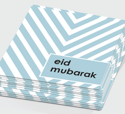 Eid Mubarak Stickers | Salaam Cards | Party Supplies