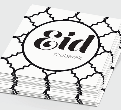 Eid Mubarak Stickers | Salaam Cards | Party Supplies