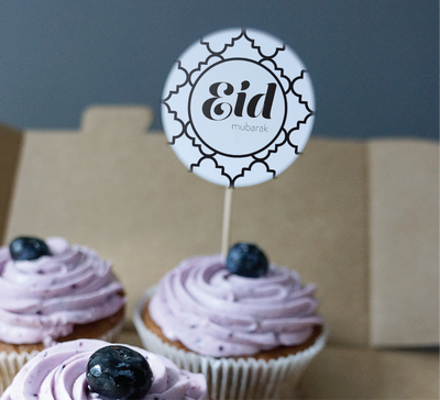 Eid Mubarak Toppers | Salaam Cards | Party Supplies
