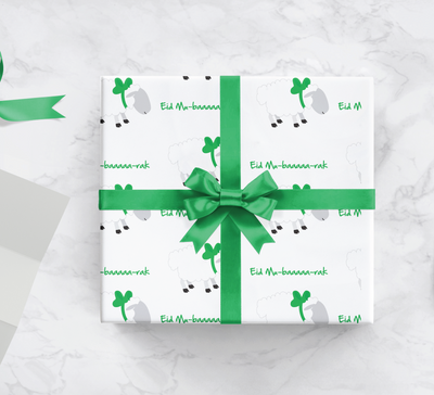 Eid Mubarak Gift Wrapping Paper | Salaam Cards | Party Supplies