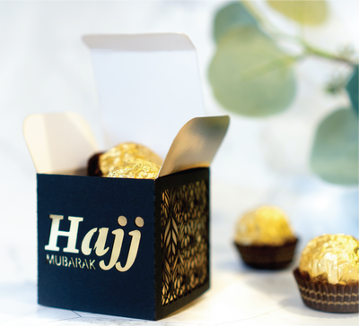 Hajj Mubarak Favor Box | Salaam Cards | Party Supplies