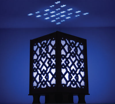 Light Up Lanterns with Star Projection