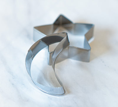 Moon and Star Cookie Cutters
