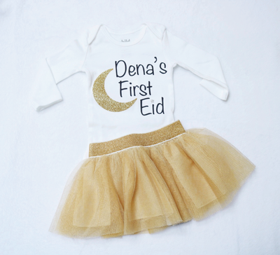 Customized my first eid onesie | Salaam Cards | Party Supplies