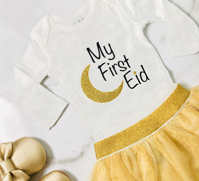 My First Eid Onesie | Salaam Cards | Party Supplies