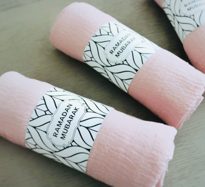 Ramadan Party Favor Gift Wrap Sleeves | Salaam Cards | Party Supplies