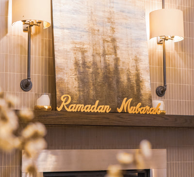 Ramadan Mubarak Sign | Salaam Cards | Party Supplies