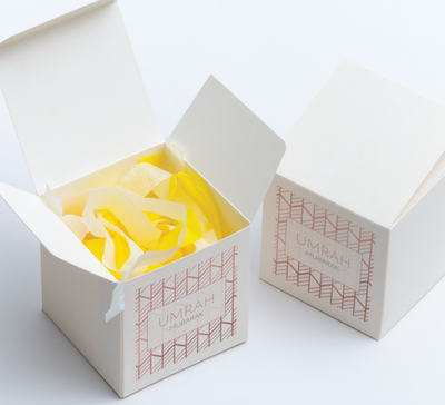 Umrah Mubarak Favor Boxes | Salaam Cards | Party Supplies