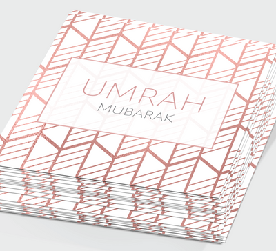 Umrah Mubarak Stickers | Salaam Cards | Party Supplies