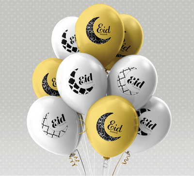 Eid Mubarak Balloons Party Supplies Eid Decorations | Salaam Cards